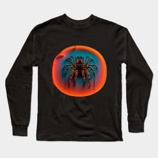 Tarantula Neon Sign Long Sleeve T-Shirt